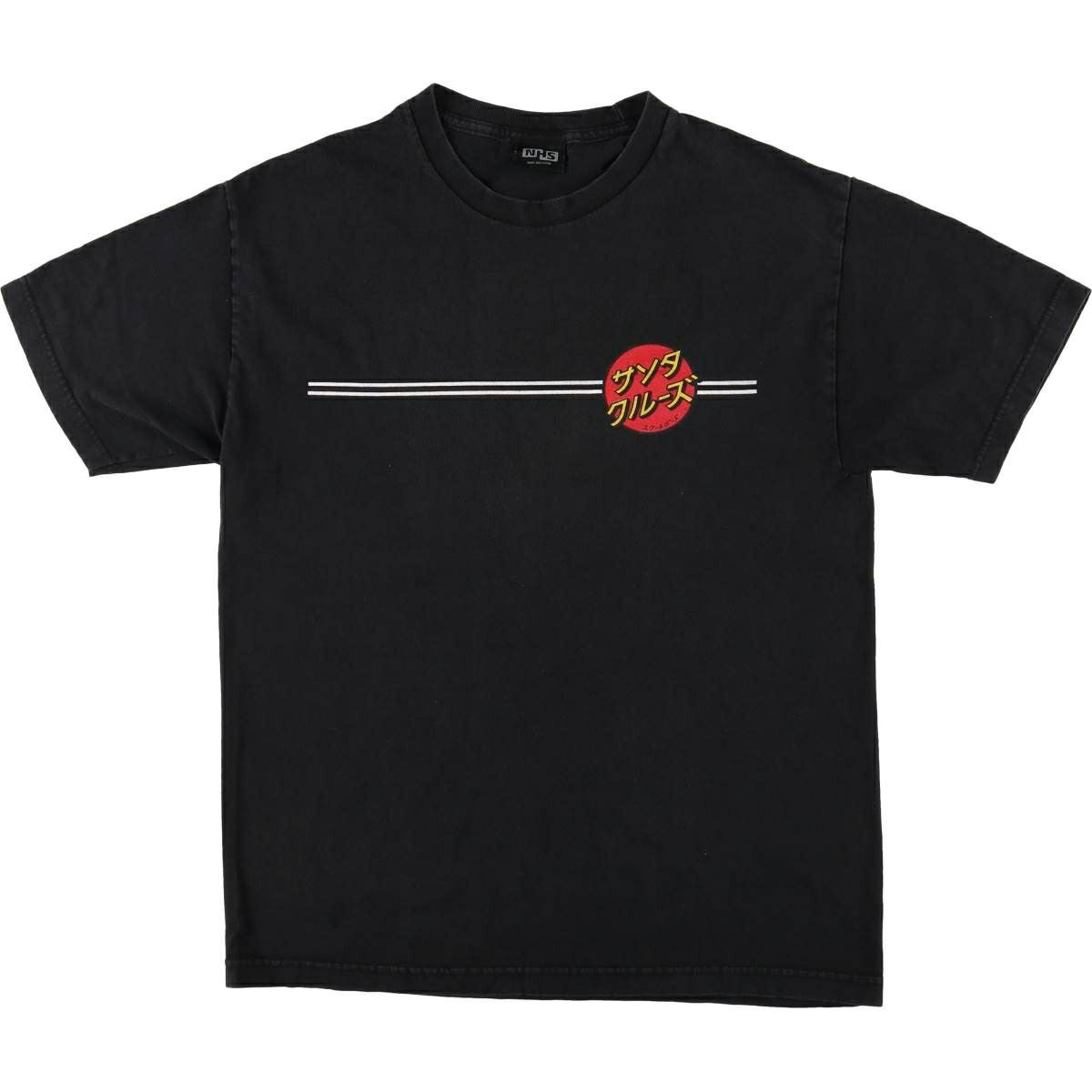 古着 NHS SANTA CRUZ サンタクルーズ サーフ スケートTシャツ メンズL