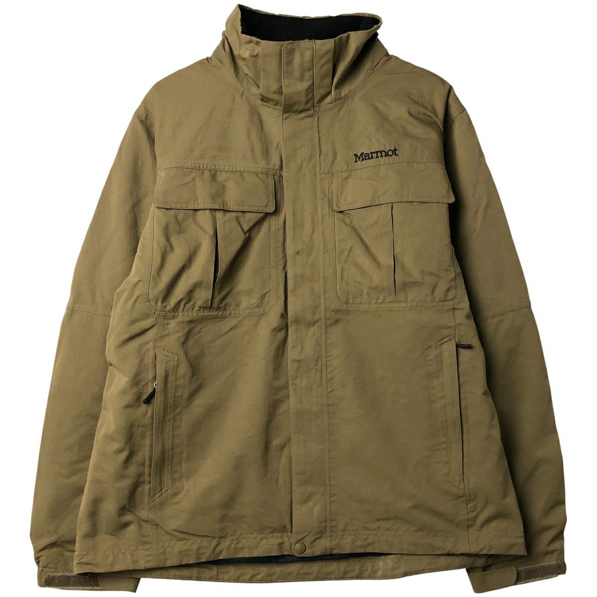 古着 マーモット Marmot リップストップ 中綿ジャケット パファー