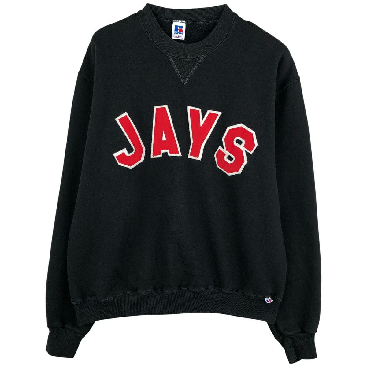 古着 90年代 ラッセル Russell ハーフジップスウェットシャツ
