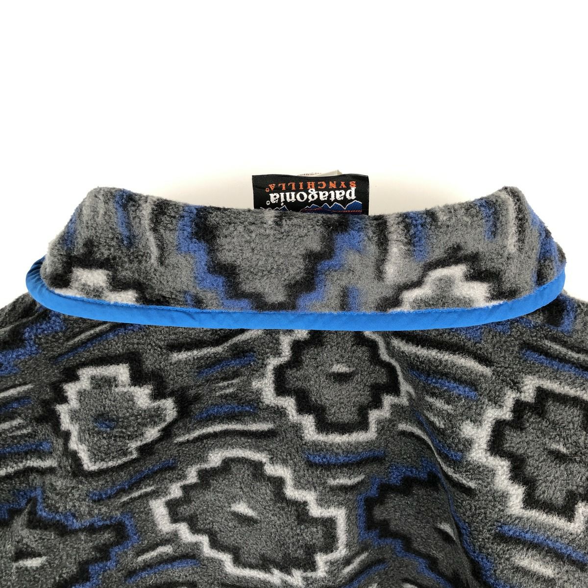 日本未発売　ヴィンテージ Patagonia 花柄　シンチラ　ブランケット 00's Patagonia パタゴニア シンチラスナップT フリースプルオーバー