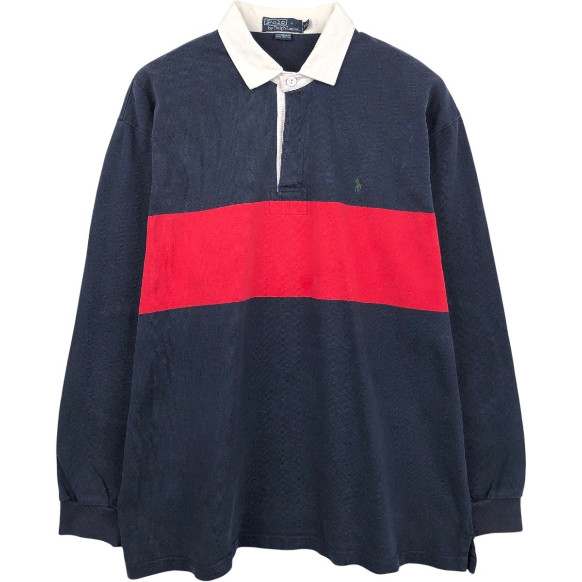 古着 ラルフローレン Ralph Lauren POLO by Ralph Lauren 長袖 ラガー