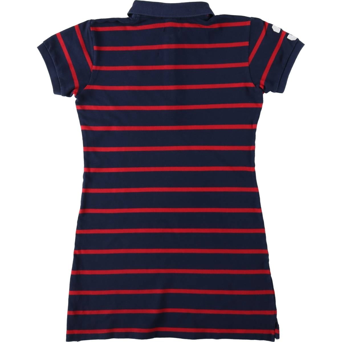 古着 ラルフローレン Ralph Lauren CUSTOM FIT ボーダー柄 ビッグ