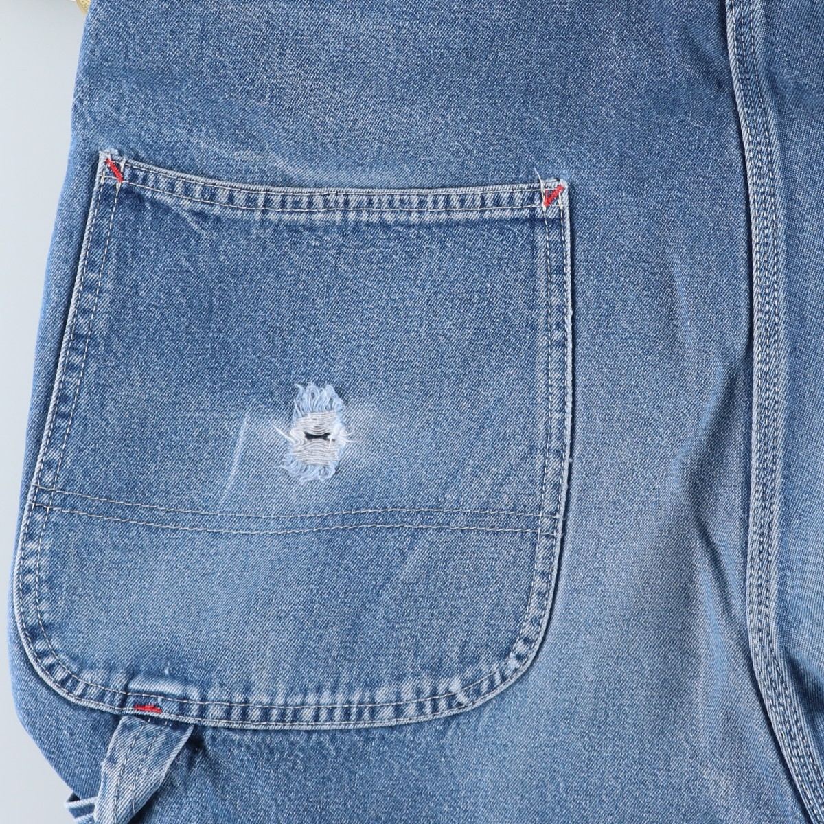 古着 ディッキーズ Dickies デニムオーバーオール メンズw39相当