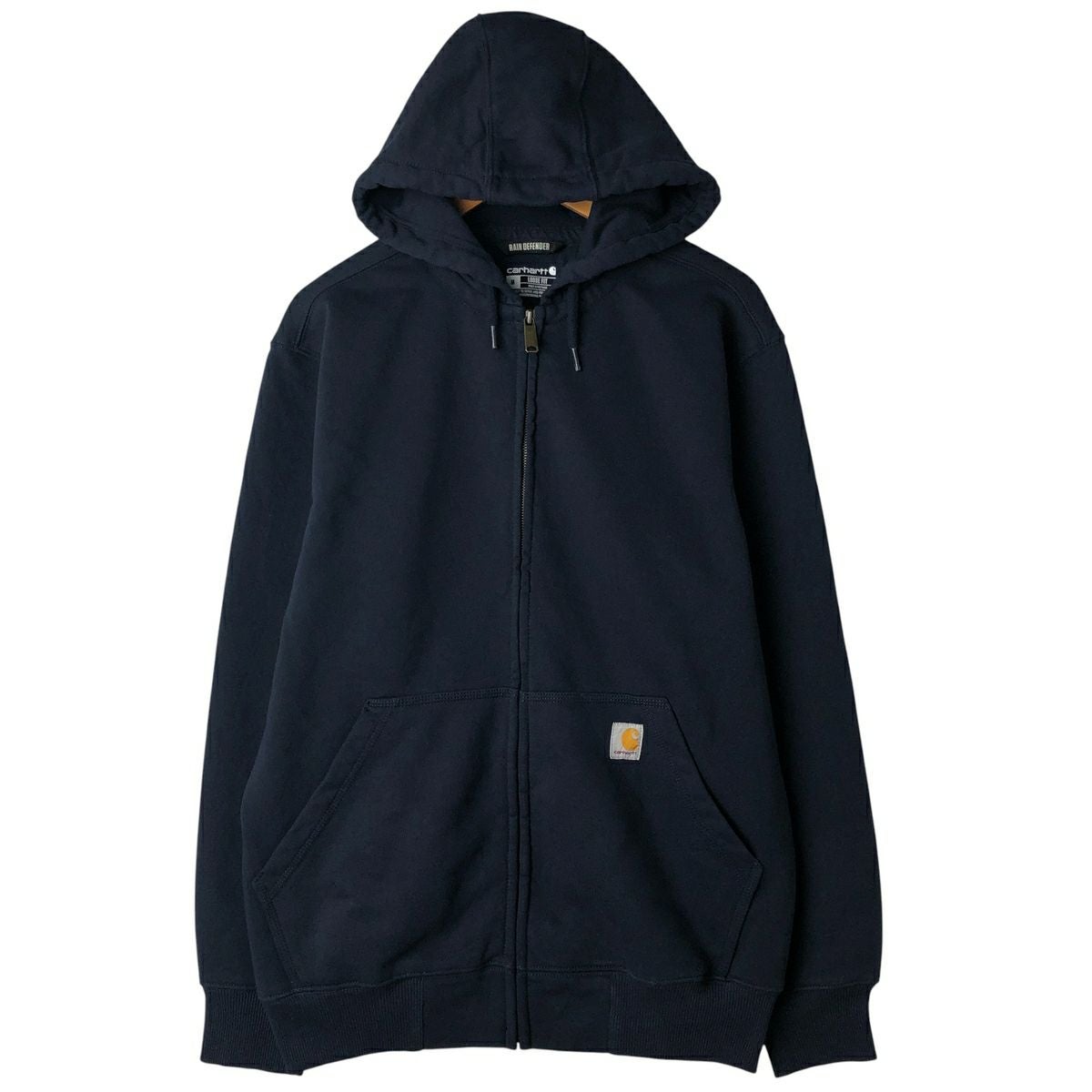 【古着】(M相当) carhartt カーハート フルジップパーカー フーディ Carhartt カーハート MIDWEIGHT HOODED ZIP-FRONT SWEATSHIRT オーバー