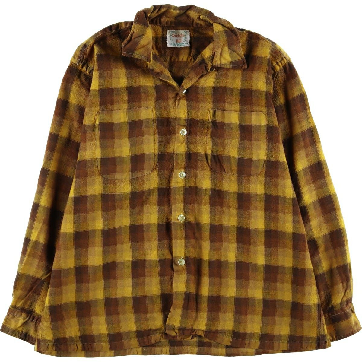 古着 50年代 ペンドルトン PENDLETON ボードシャツ チェック柄