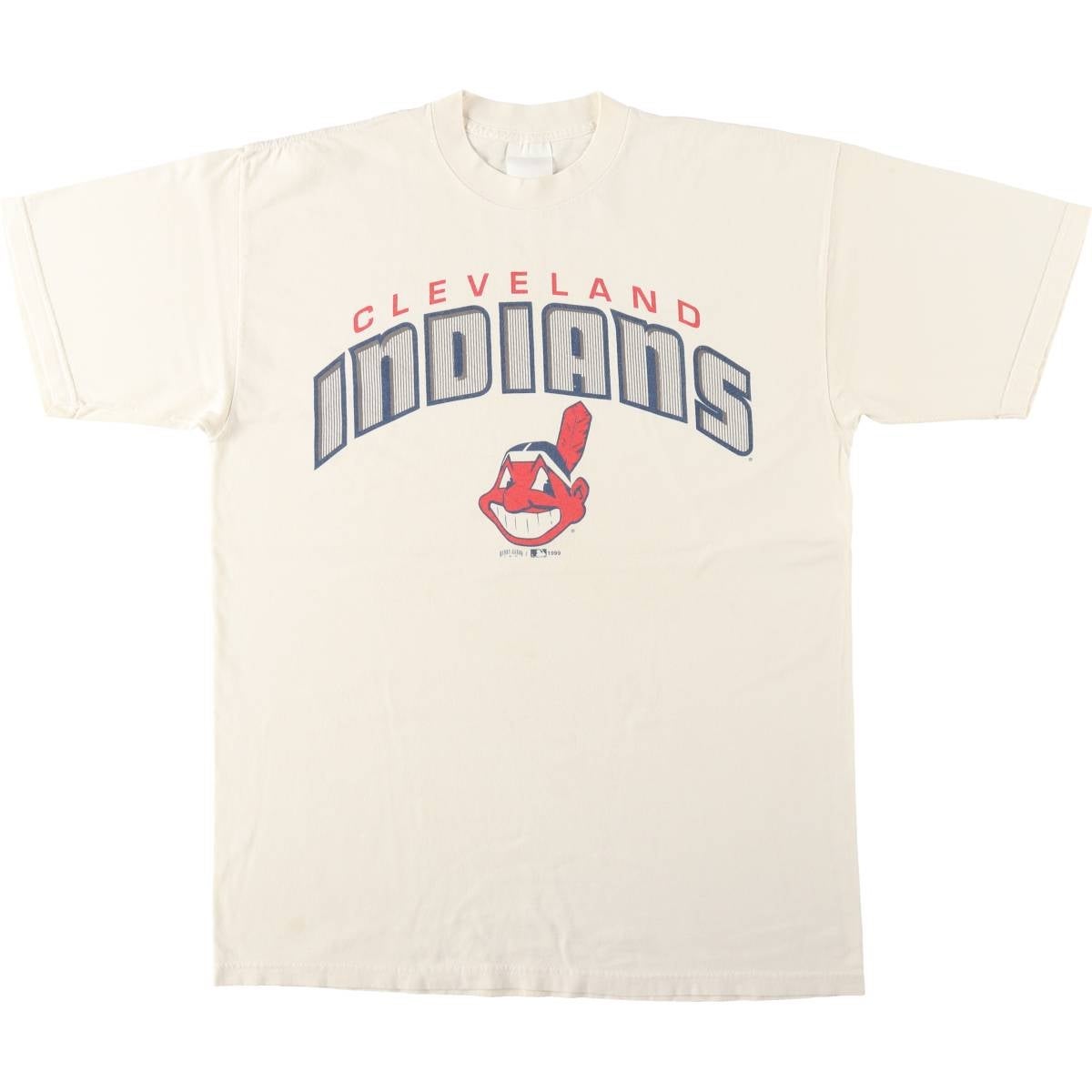 古着 90年代 TRUE-FAN MLB CLEVELAND INDIANS クリーブランド