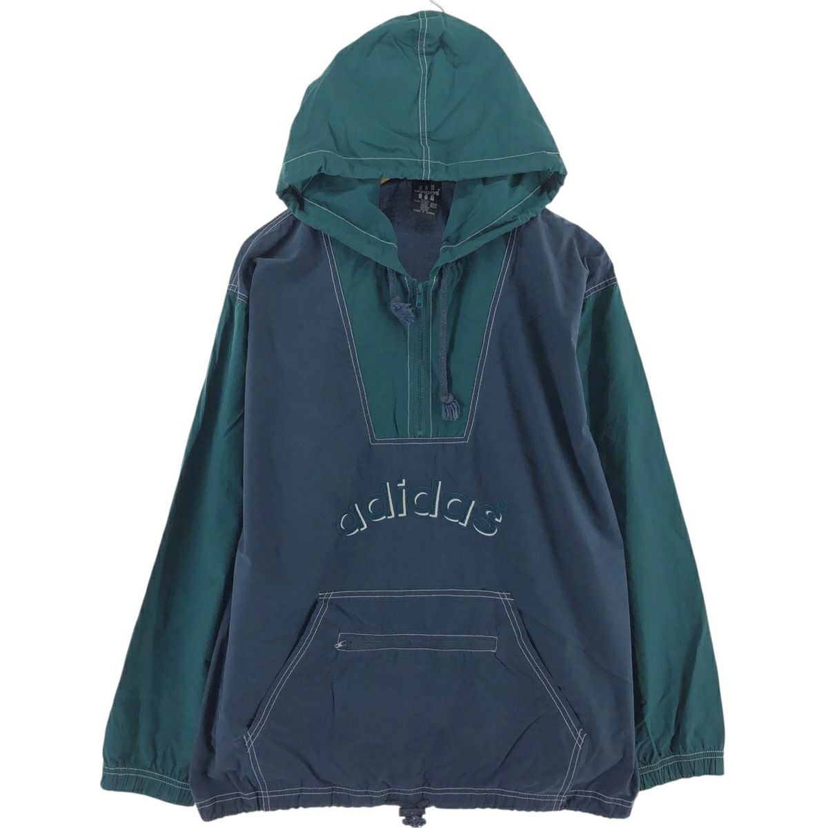 古着 90年代 アディダス adidas アノラックパーカー メンズS相当
