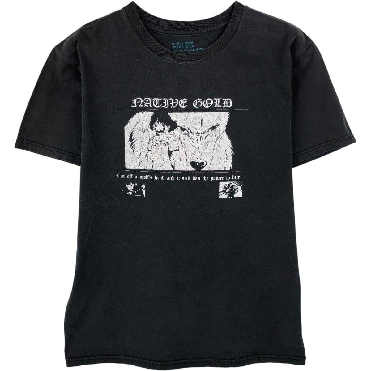 古着 Native Gold Princess Mononoke もののけ姫 映画 ムービーTシャツ