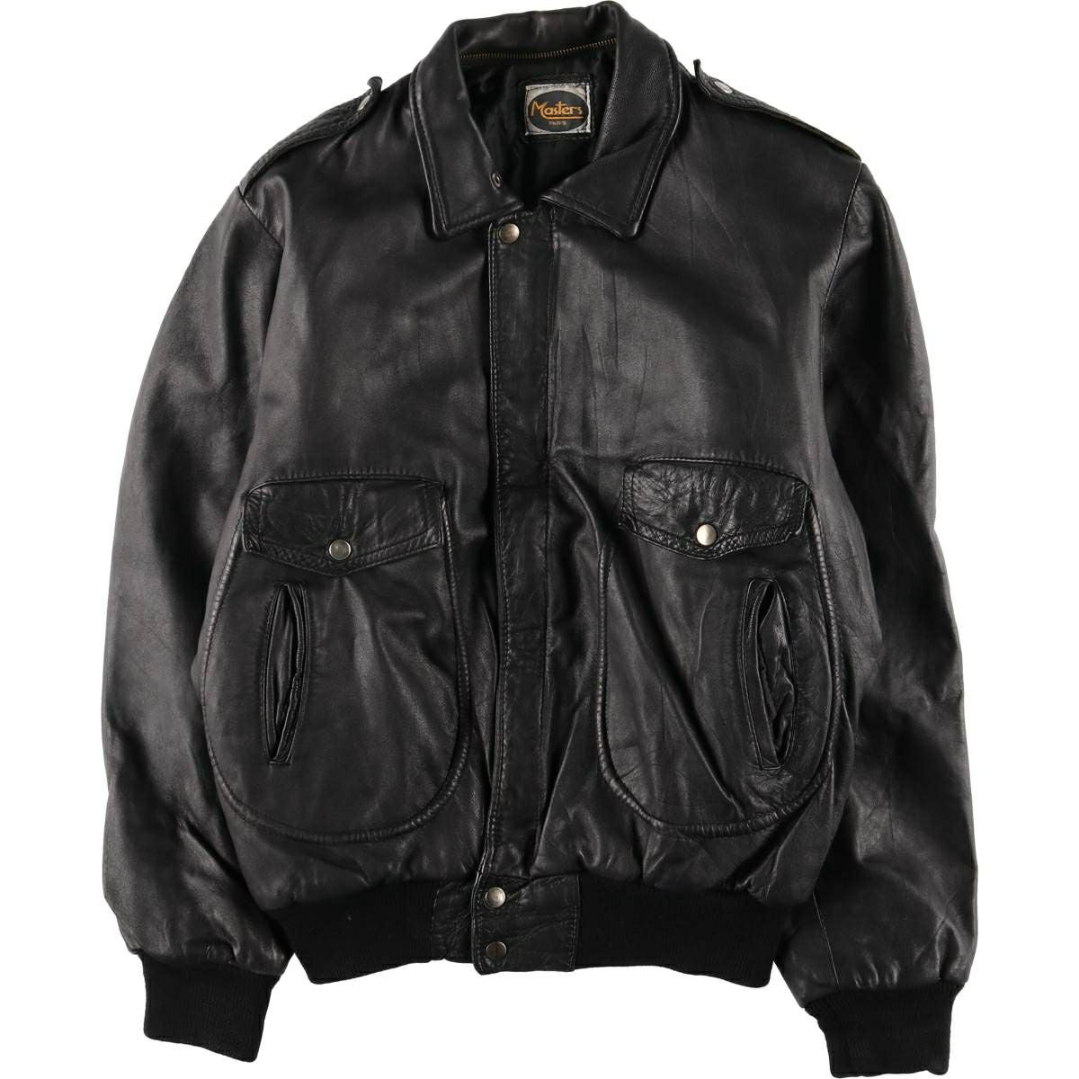 古着 ショット SCHOTT A-2タイプ レザーフライトジャケット イタリア製