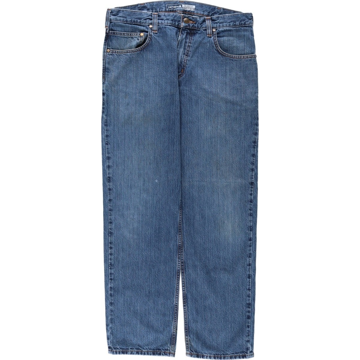 古着 カーハート Carhartt Traditional FIT テーパードデニムパンツ メンズw35相当/eaa637895 古着 カーハート Carhartt Traditional FIT テーパードデニムパンツ