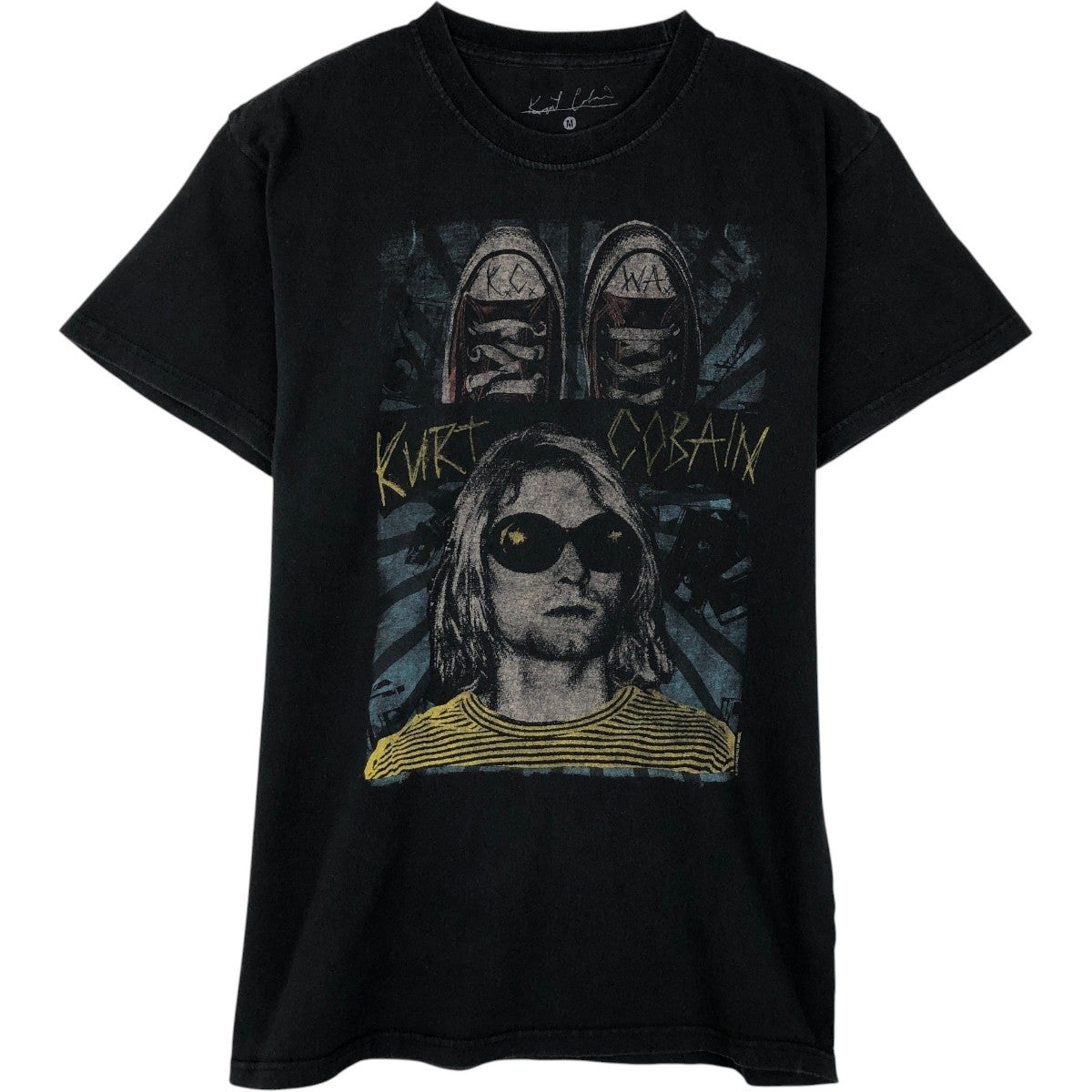 古着 KURT COBAIN カートコバーン バンドTシャツ バンT メンズM相当