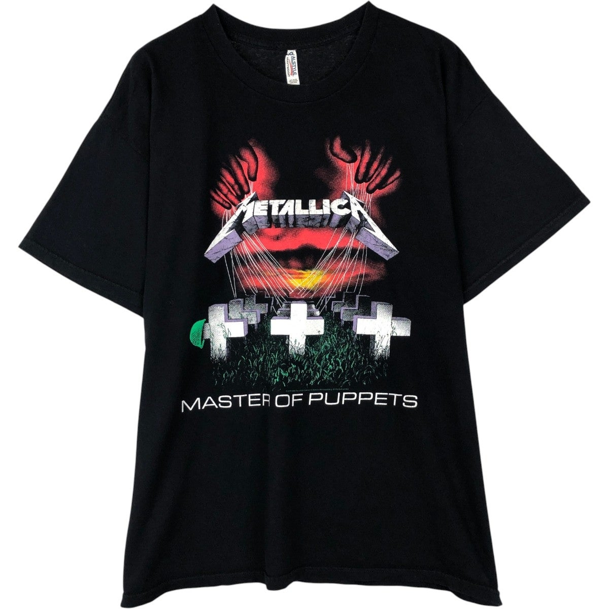 古着 METALLICA メタリカ バンドTシャツ バンT メンズXL相当