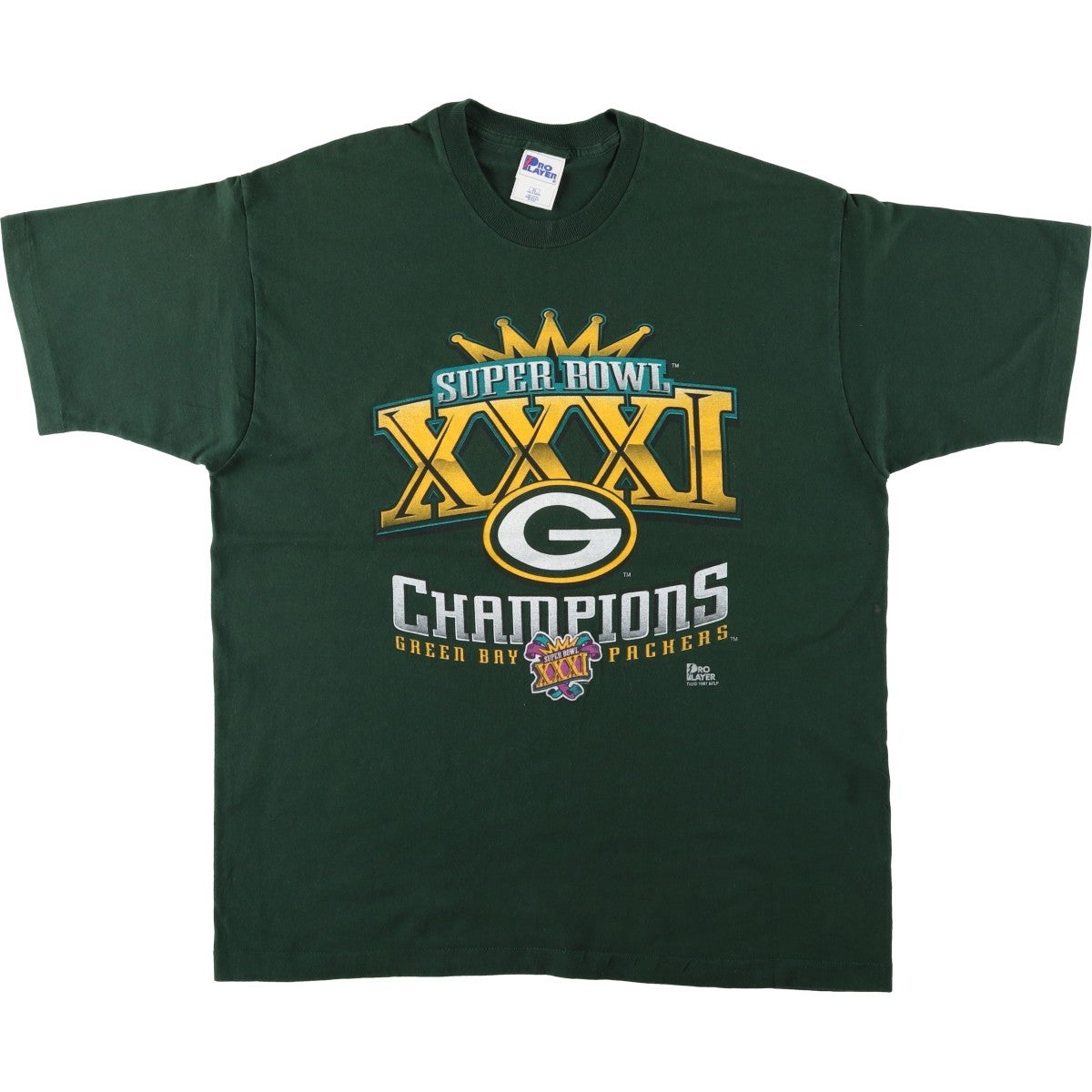 古着 90年代 PRO PLAYER NFL GREEN BAY PACKERS グリーンベイ