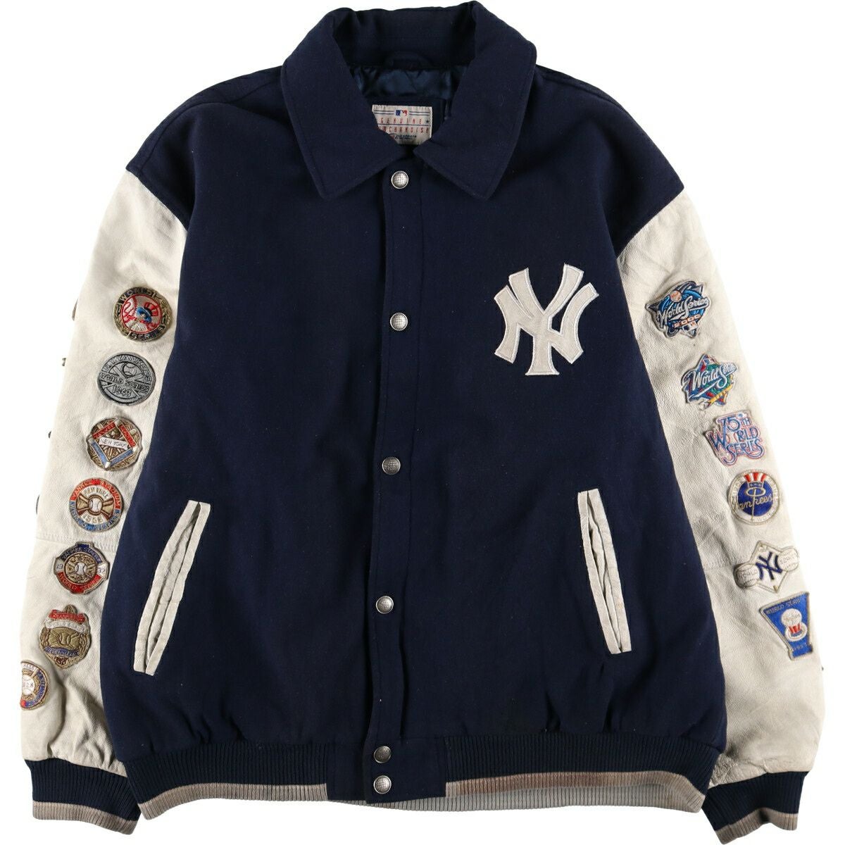 GENUINE MERCHANDISE MLB ウールジャケット vintage 古着 Genuine Merchandise MLB NEW YORK YANKEES ニューヨーク