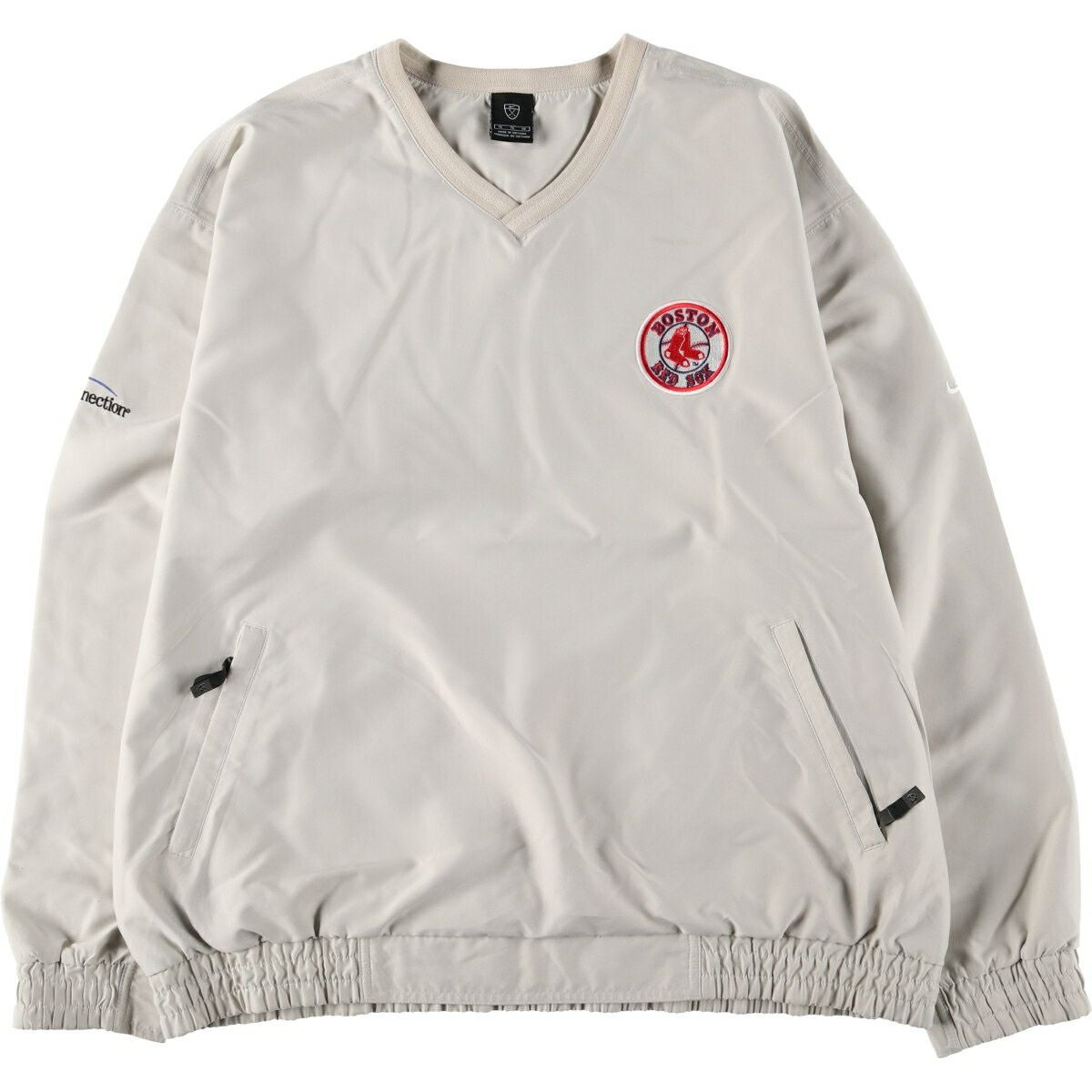 ⭐️NIKE ボストン レッドソックス プルオーバージャケット XL 古着 00年代 ナイキ NIKE GOLF ゴルフ MLB BOSTON RED SOX ボストン