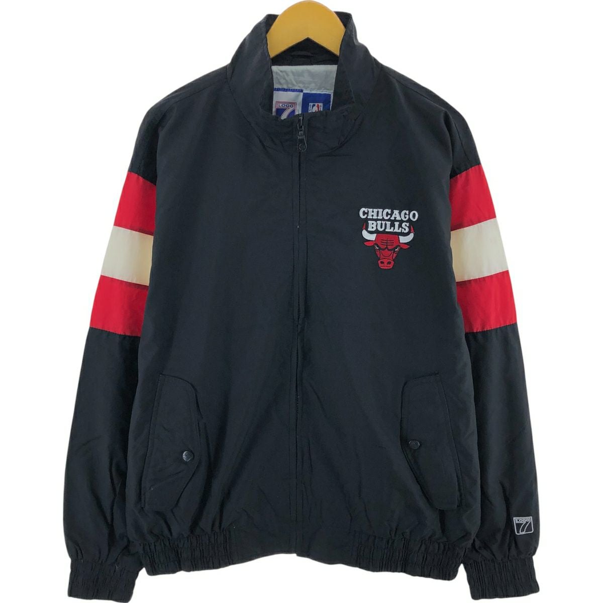 古着 90年代 LOGO7 NBA CHICAGO BULLS シカゴ ブルズ ナイロン