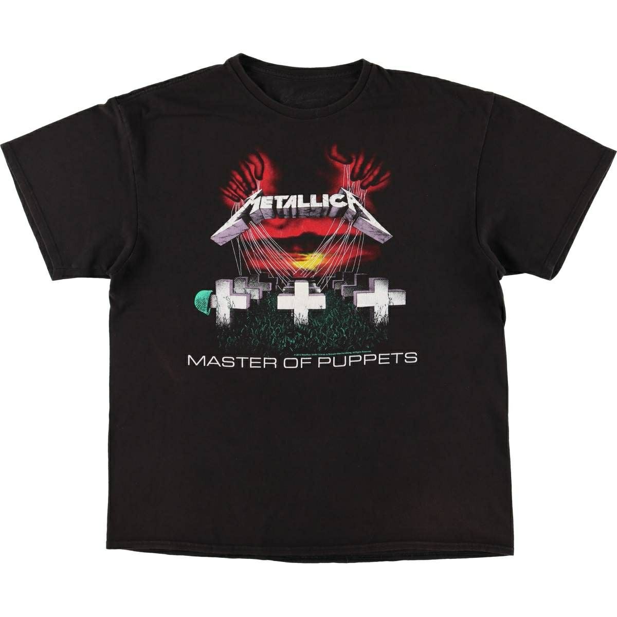 古着 00年代 METALLICA メタリカ バンドTシャツ バンT メンズXL相当
