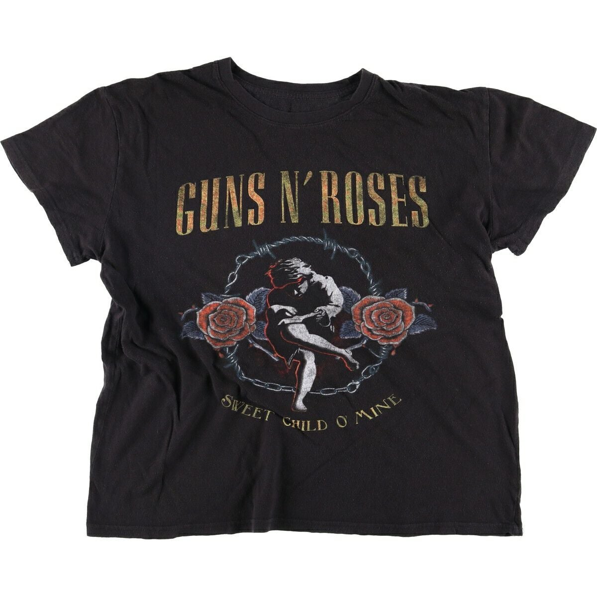 古着 GUNS N ROSES ガンズアンドローゼズ バンドTシャツ バンT メンズ