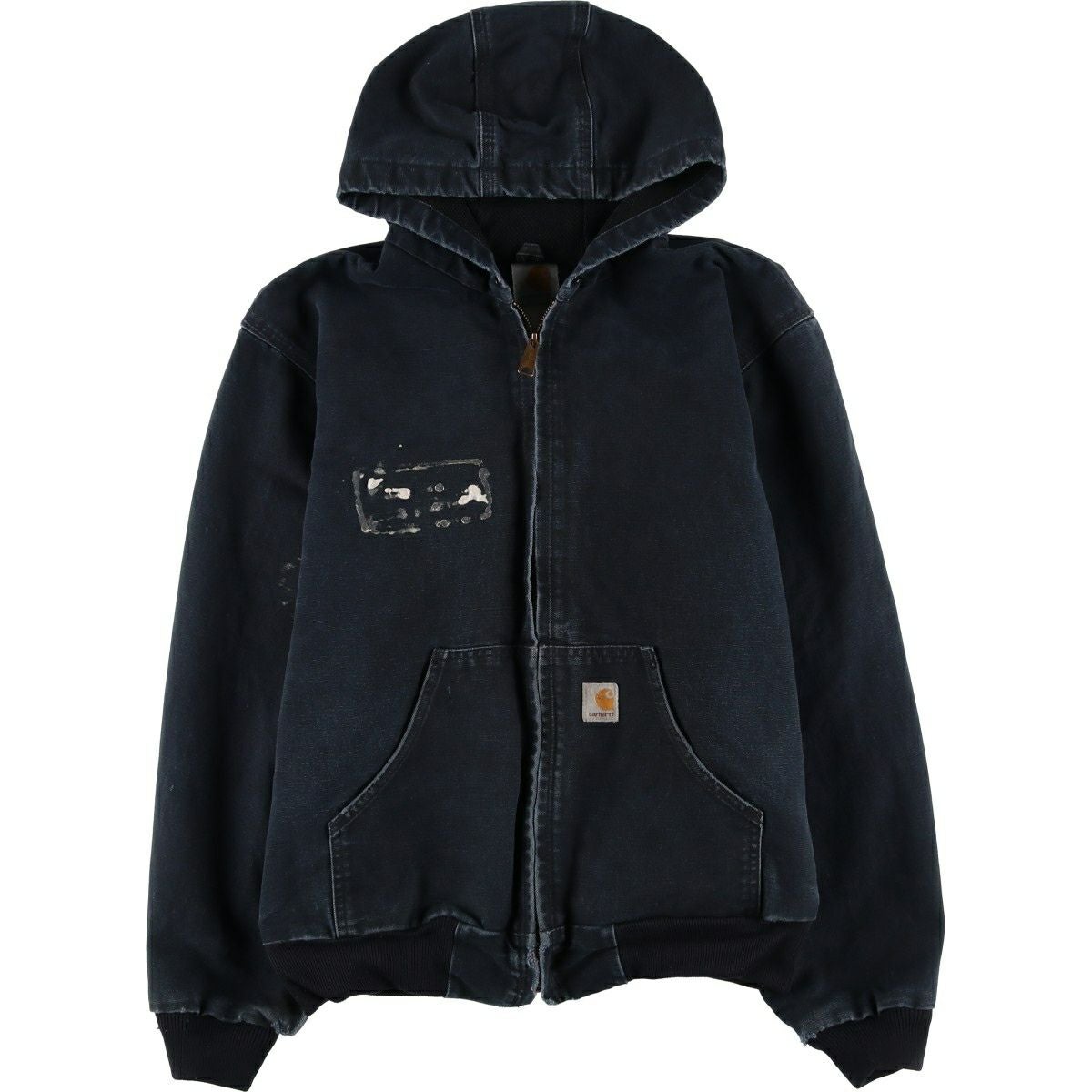 古着 カーハート Carhartt アクティブジャケット ダックフルジップ