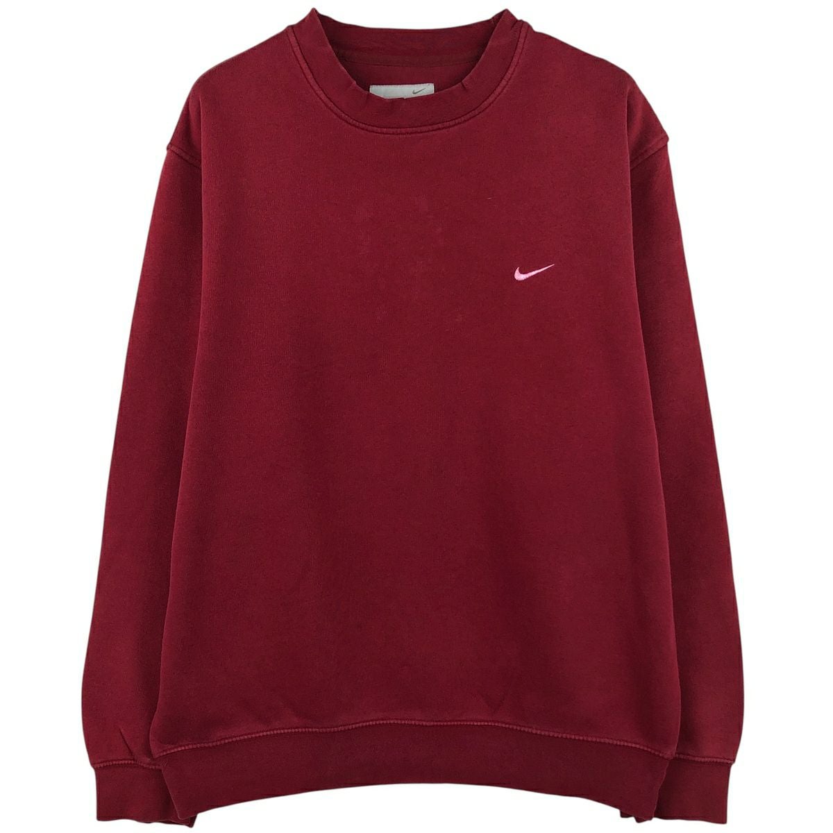 古着 80年代 ナイキ NIKE 紺タグ ハーフボタン スウェットシャツ