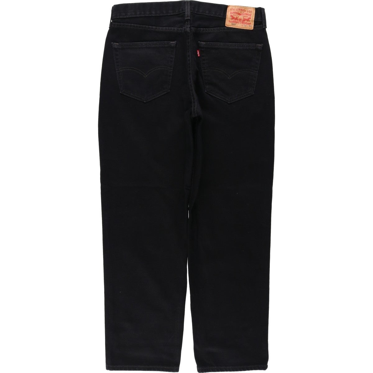 古着 リーバイス Levis 550 ブラックデニム テーパードデニムパンツ