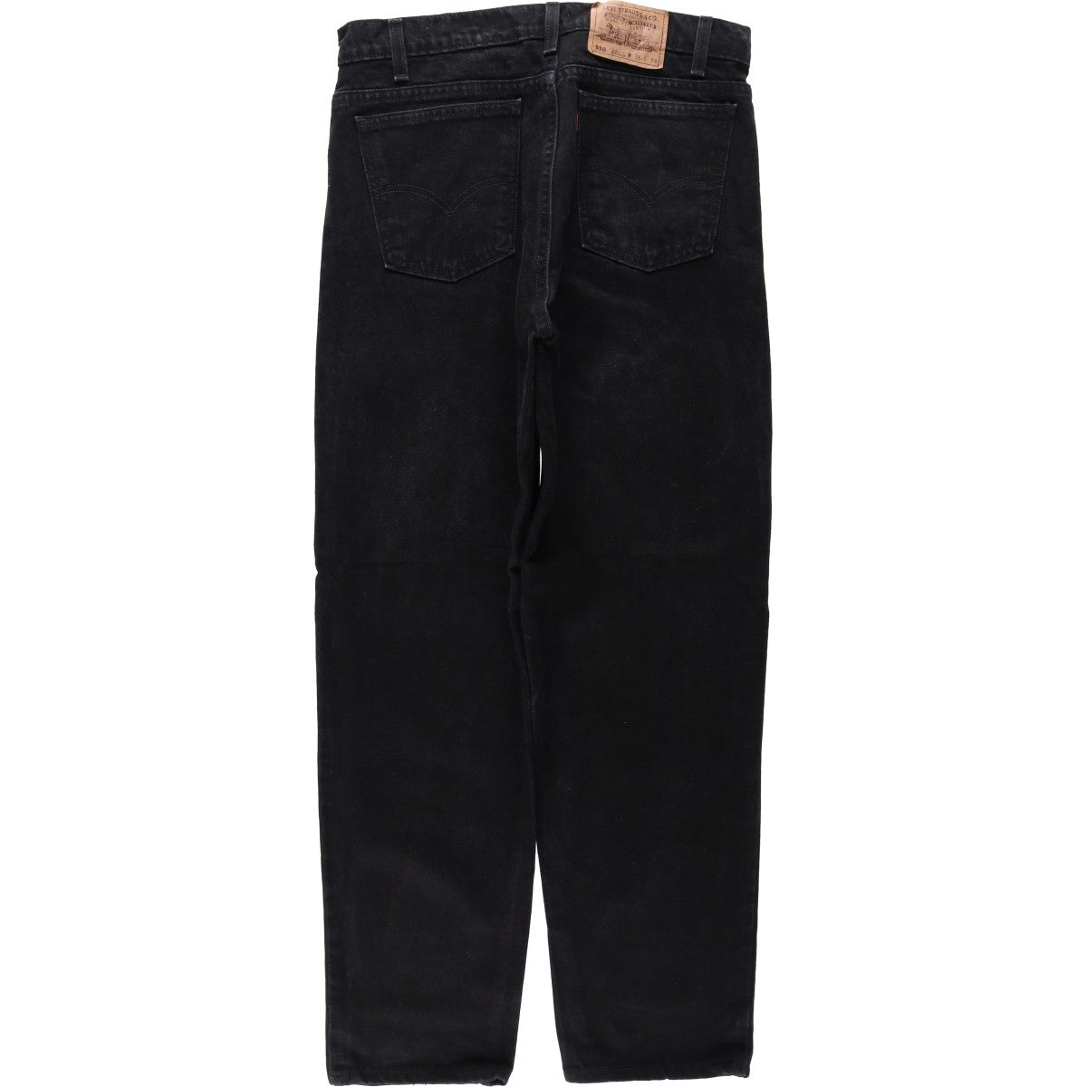 古着 90年代 リーバイス Levis 550 RELAXED FIT TAPERED LEG ブラック
