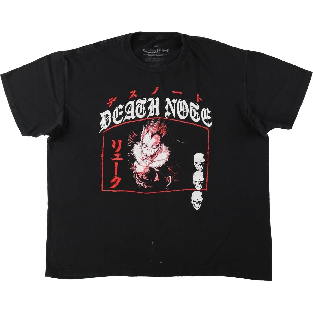 古着 DEATH NOTE デスノート リューク アニメ キャラクタープリントT