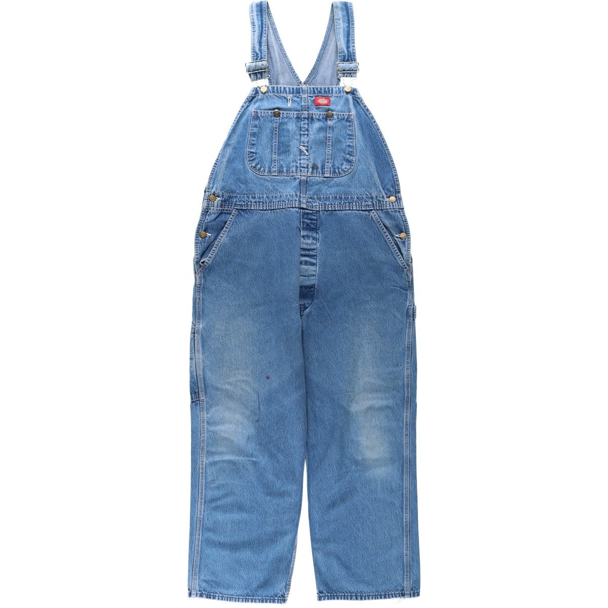 古着 ビッグサイズ ディッキーズ Dickies デニムオーバーオール メンズ