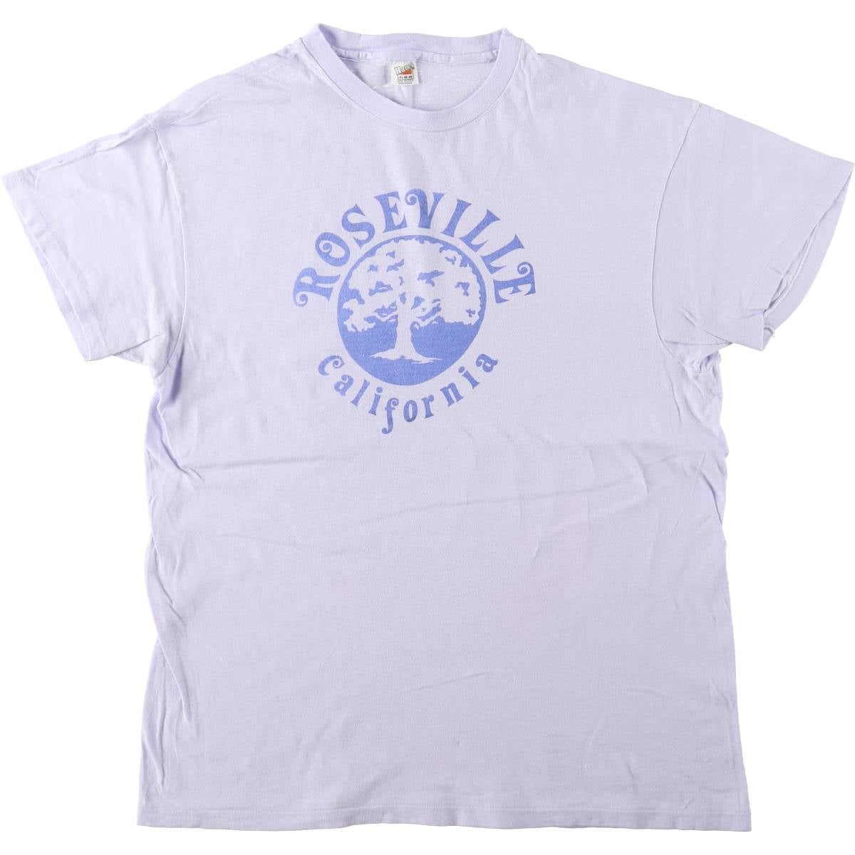 古着 80年代 ヘインズ Hanes 三角タグ リンガーTシャツ USA製 メンズM