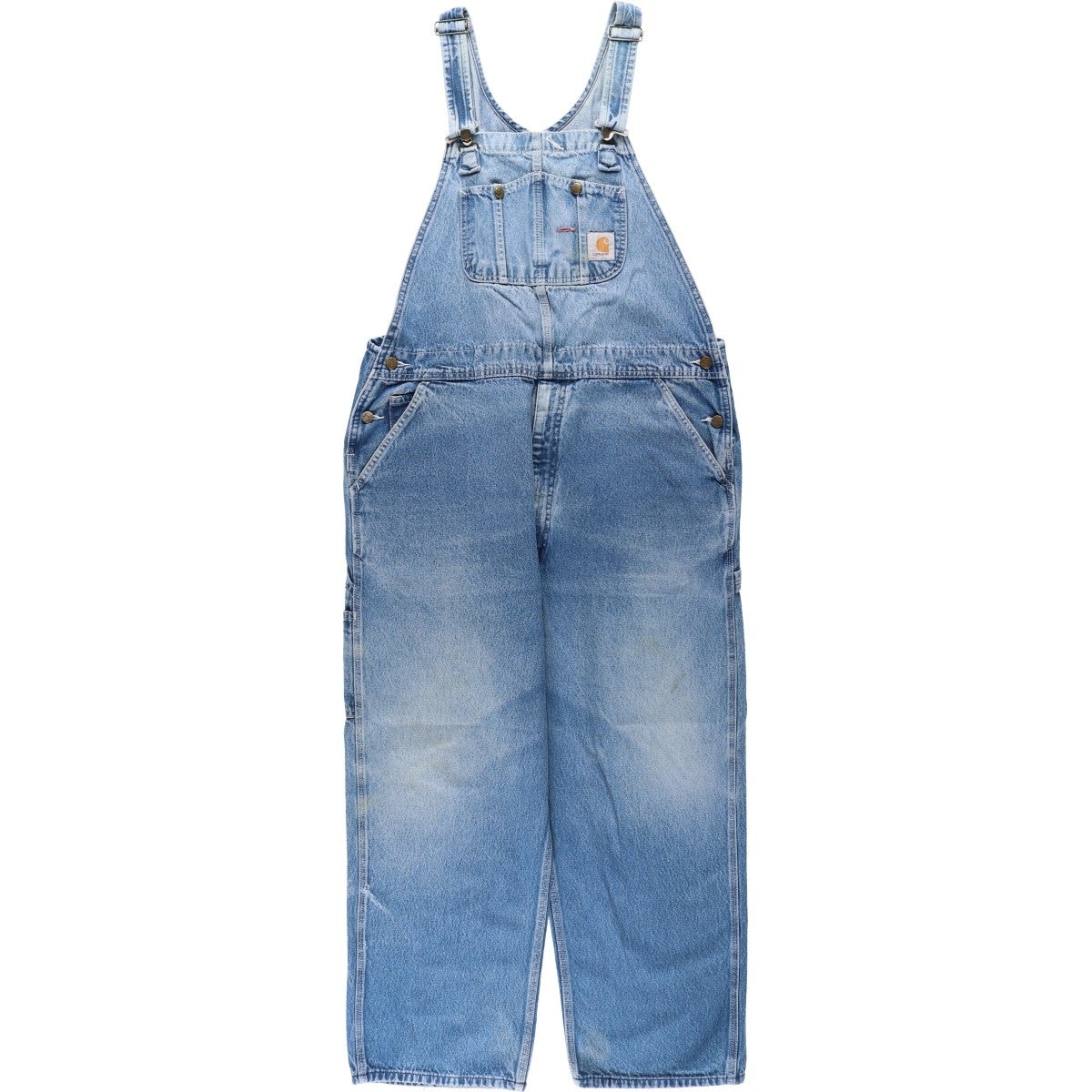 古着 ビッグサイズ カーハート Carhartt デニムオーバーオール メンズ