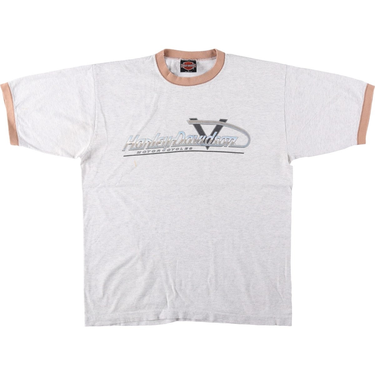 古着 90年代 ハーレーダビッドソン Harley-Davidson リンガーTシャツ