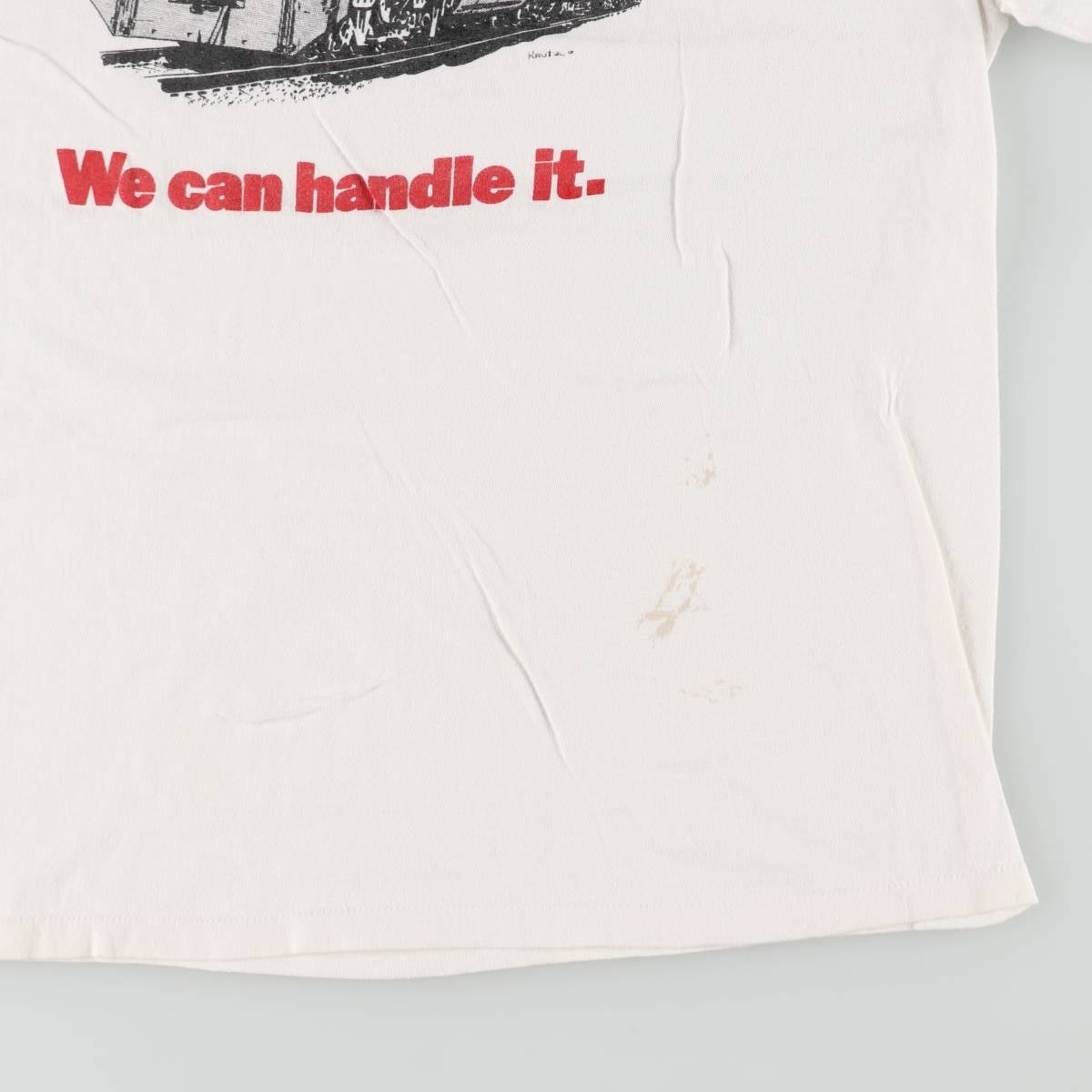 古着 80～90年代 ステッドマン Stedman HI CRU プリントTシャツ USA製