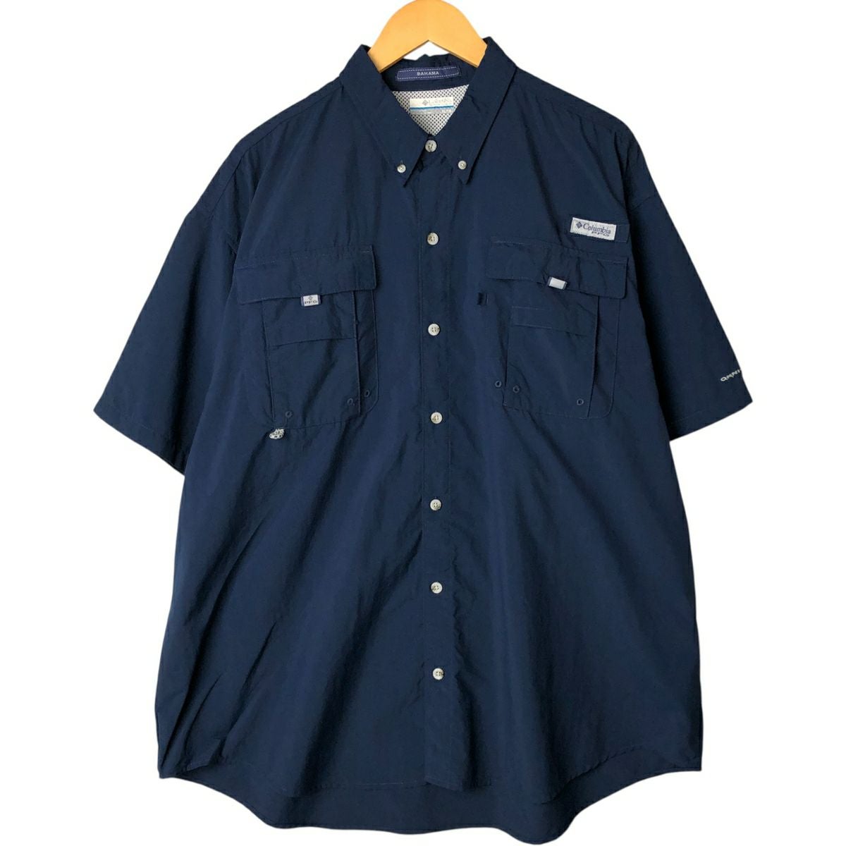 古着 コロンビア Columbia PFG OMNI-SHADE オムニシェイド ボタン