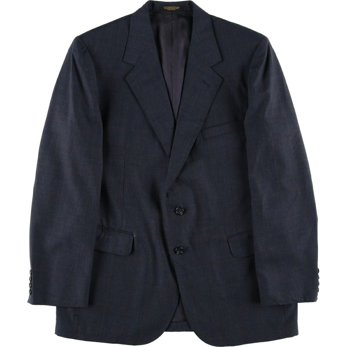 古着 NINO CERRUTI ストライプ柄 ブレザー テーラードジャケット USA製