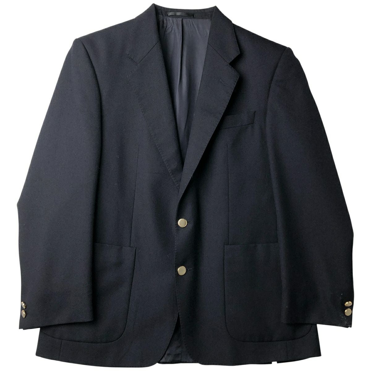 古着 セントマイケル St.Michael MARKS&SPENCER ストライプ柄 ポリ