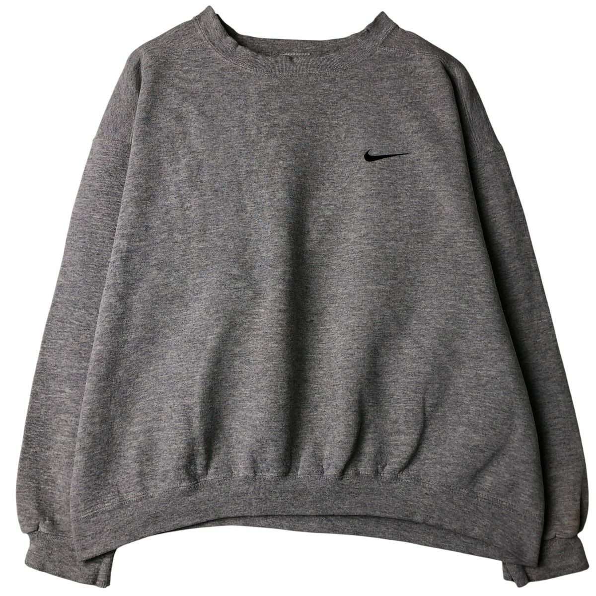 古着 90年代 ナイキ NIKE ワンポイントロゴスウェットシャツ
