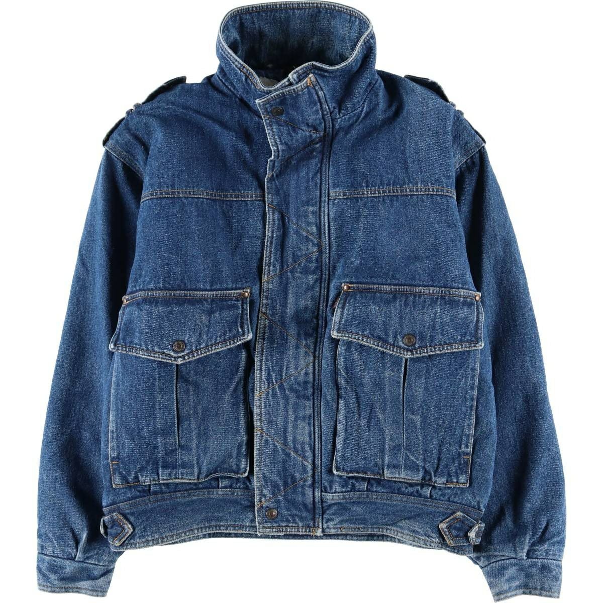 古着 リーバイス Levis 中綿入り スタンドカラー デニムジャケット