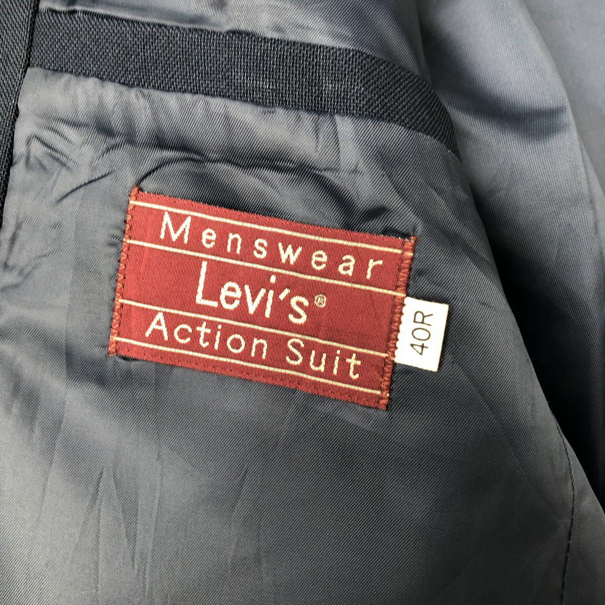 古着 70～80年代 リーバイス Levis ACTION SUIT STA-PREST スタプレ 紺