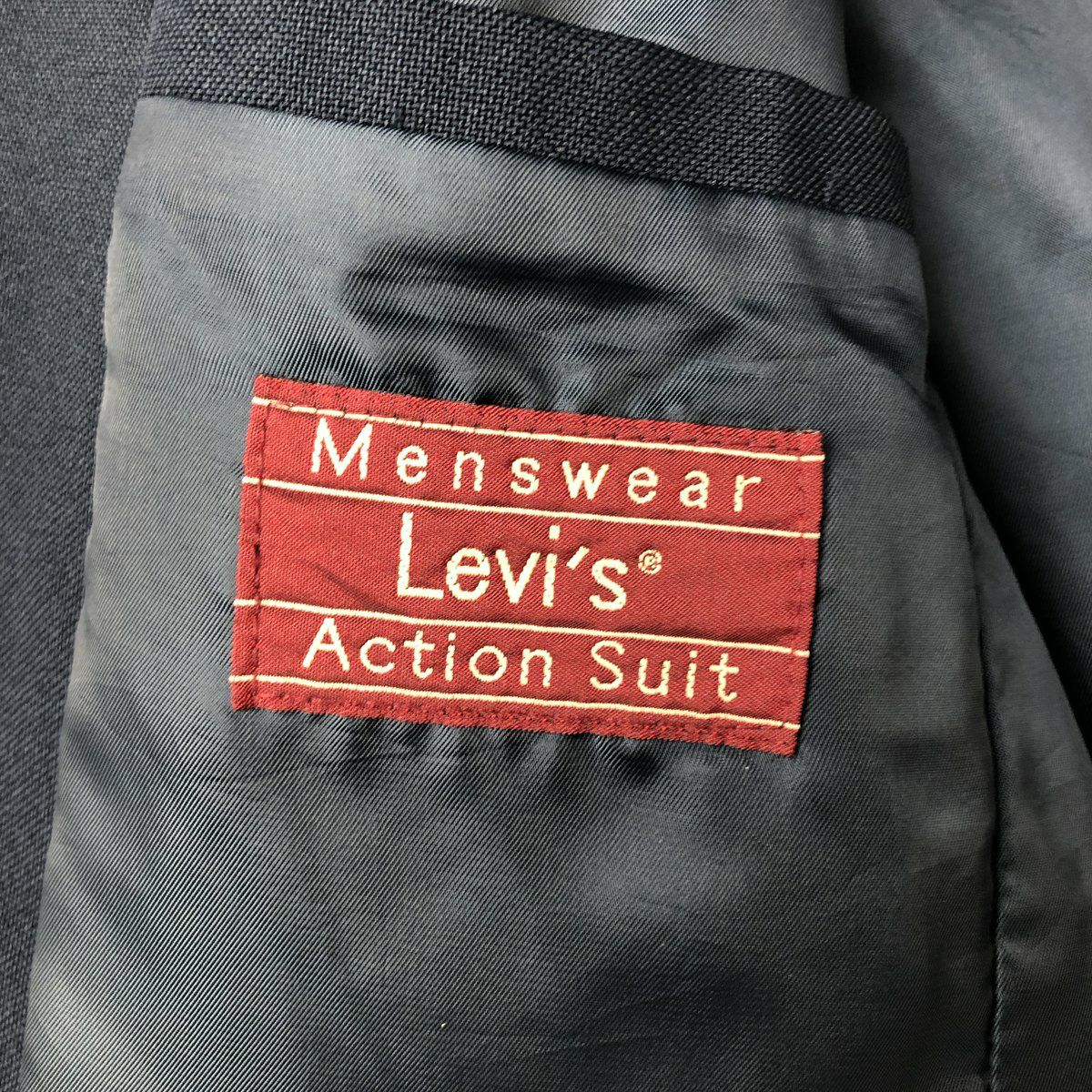 古着 70～80年代 リーバイス Levis ACTION SUIT STA-PREST スタプレ 紺