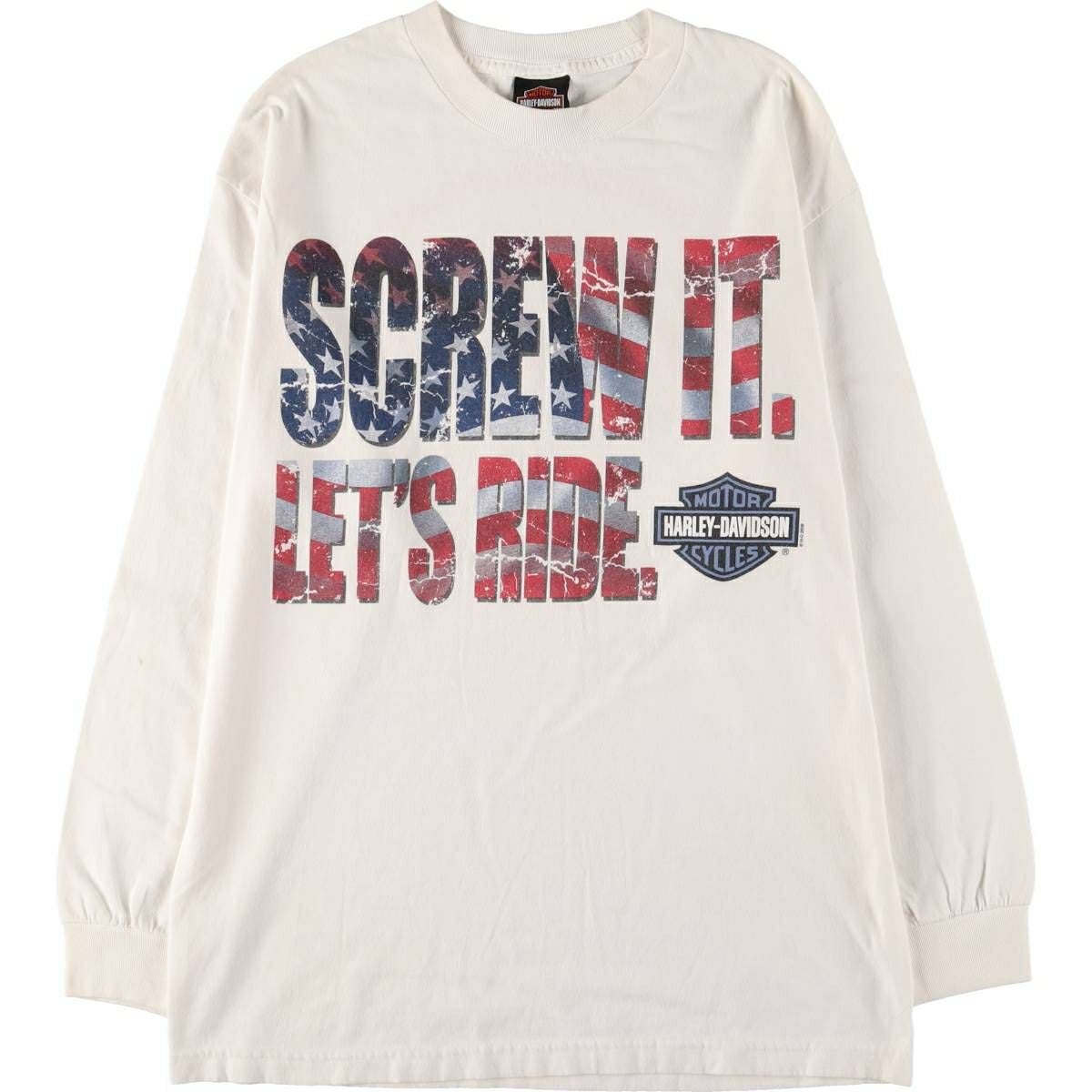 古着 00年代 ハーレーダビッドソン Harley-Davidson モックネック ロングTシャツ ロンT レディースM相当/eaa633987 Harley Davidson - 古着 00年代 ハーレーダビッドソン Harley-Davidson