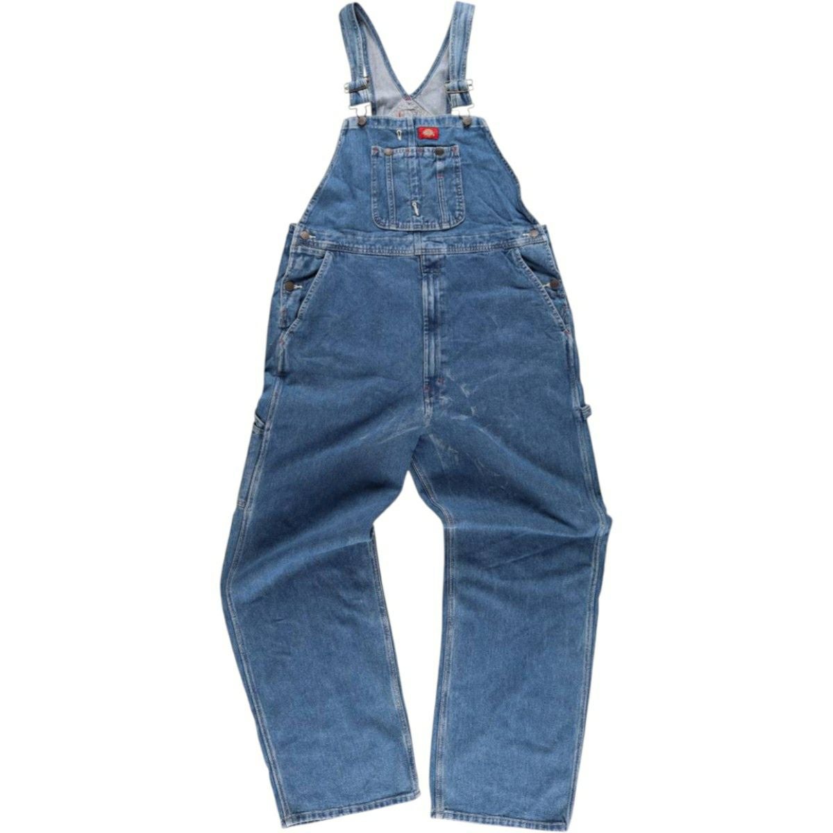 古着 ディッキーズ Dickies デニムオーバーオール メンズw35相当