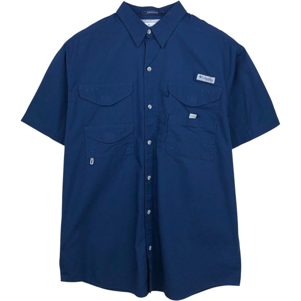 古着 コロンビア Columbia PFG 長袖 フィッシングシャツ メンズL相当