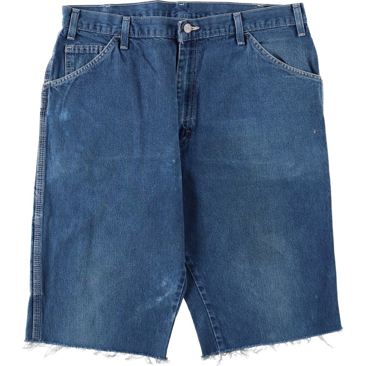 古着 ディッキーズ Dickies ブラックデニムショーツ ハーフパンツ