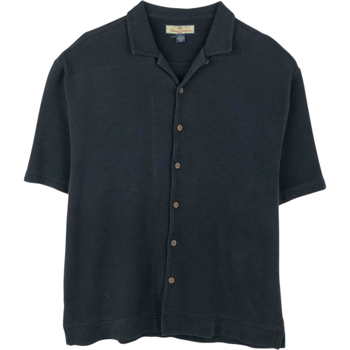 古着 トミーバハマ TOMMY BAHAMA 半袖 オープンカラー シルクシャツ