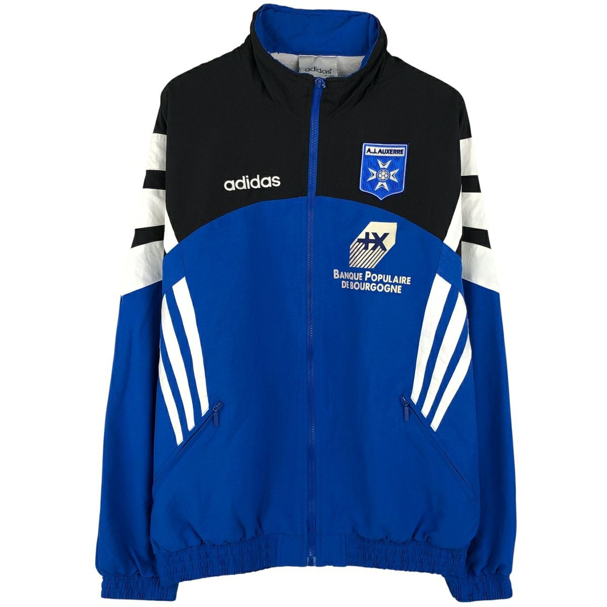 古着 80～90年代 アディダス adidas 長袖 ラガーシャツ メンズM相当
