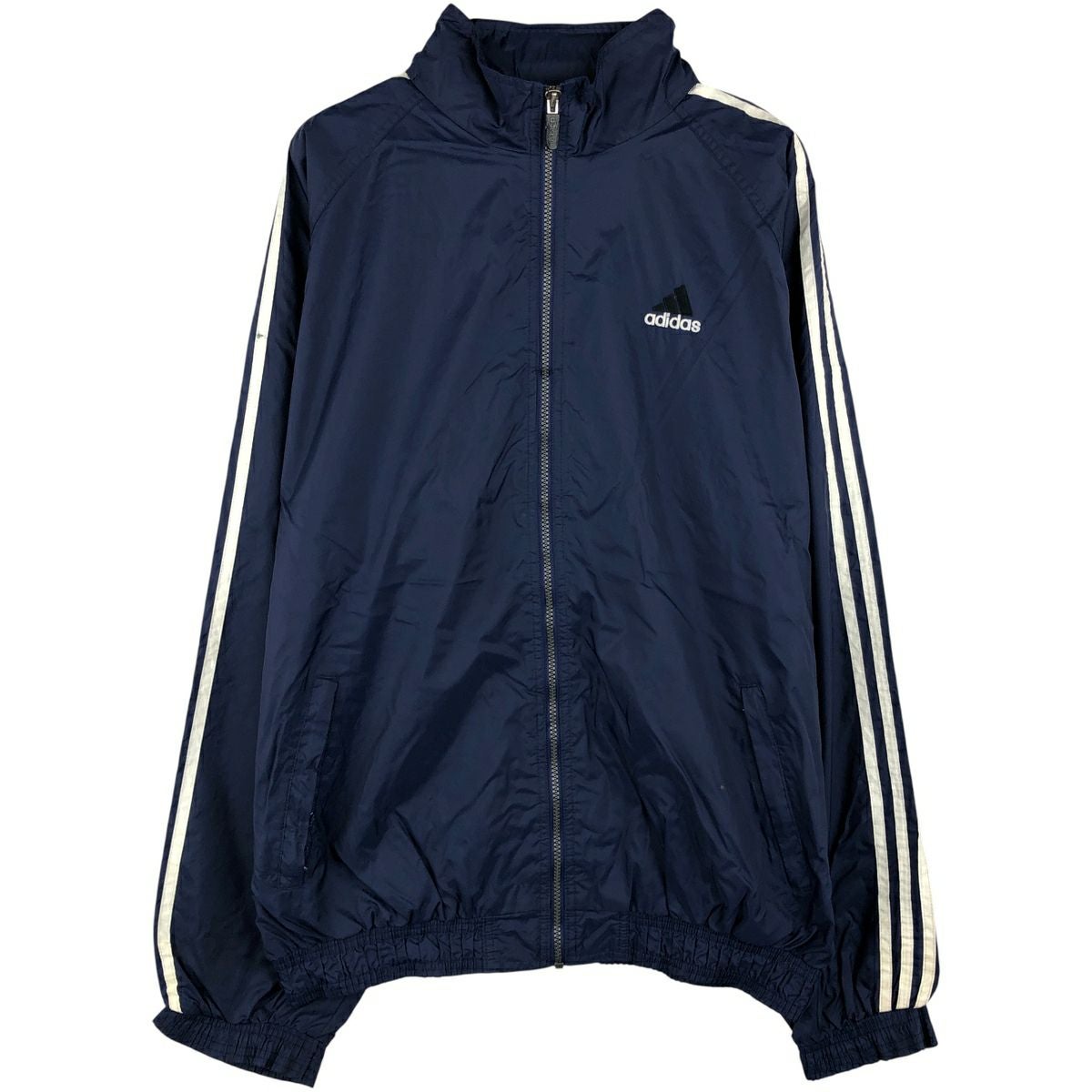 古着 80～90年代 アディダス adidas 3本ライン ナイロンジャケット