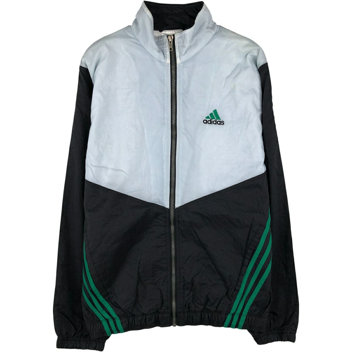古着 00年代 アディダス adidas リップストップ ナイロンジャケット