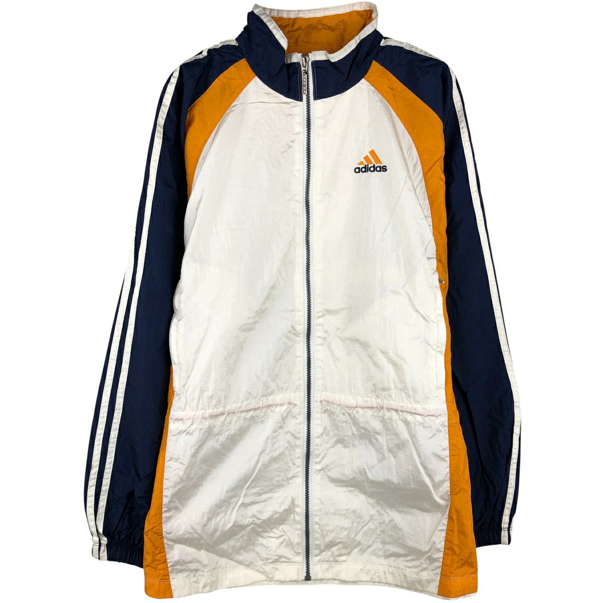 古着 80～90年代 アディダス adidas 3本ライン ナイロンジャケット