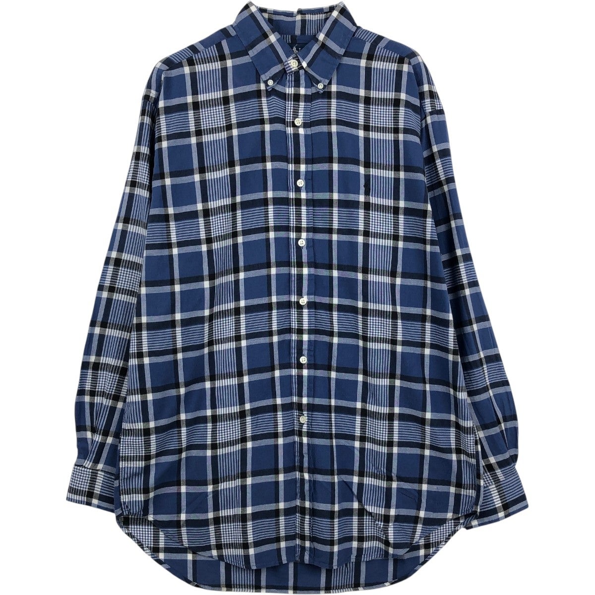 古着 ラルフローレン Ralph Lauren BLAKE 長袖 ボタンダウンチェック
