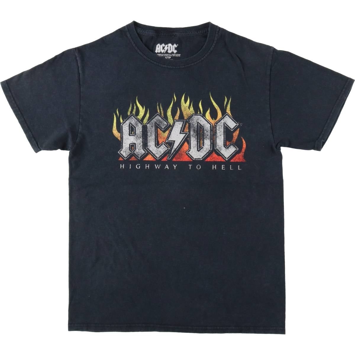 古着 AC/DC エーシーディーシー バンドTシャツ バンT メンズXL相当